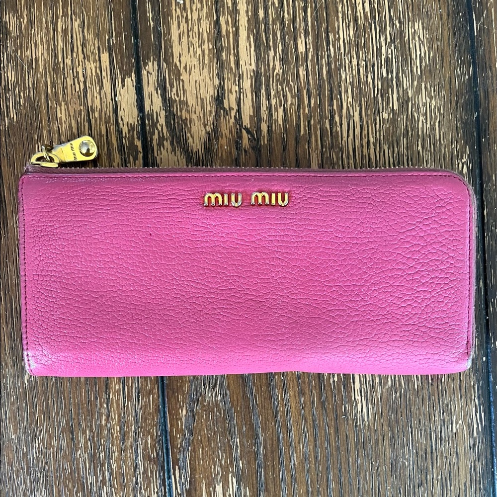Miu Miu leather Wallet